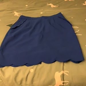 Cute blue skirt size small